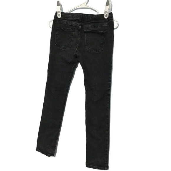 Old Navy XL Black Girl's Skinny Jeans with Pockets - Picture 4 of 9